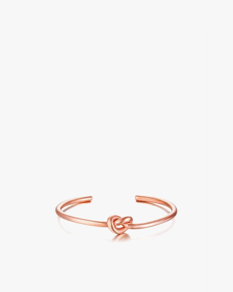 ROSE GOLD HEART BOW